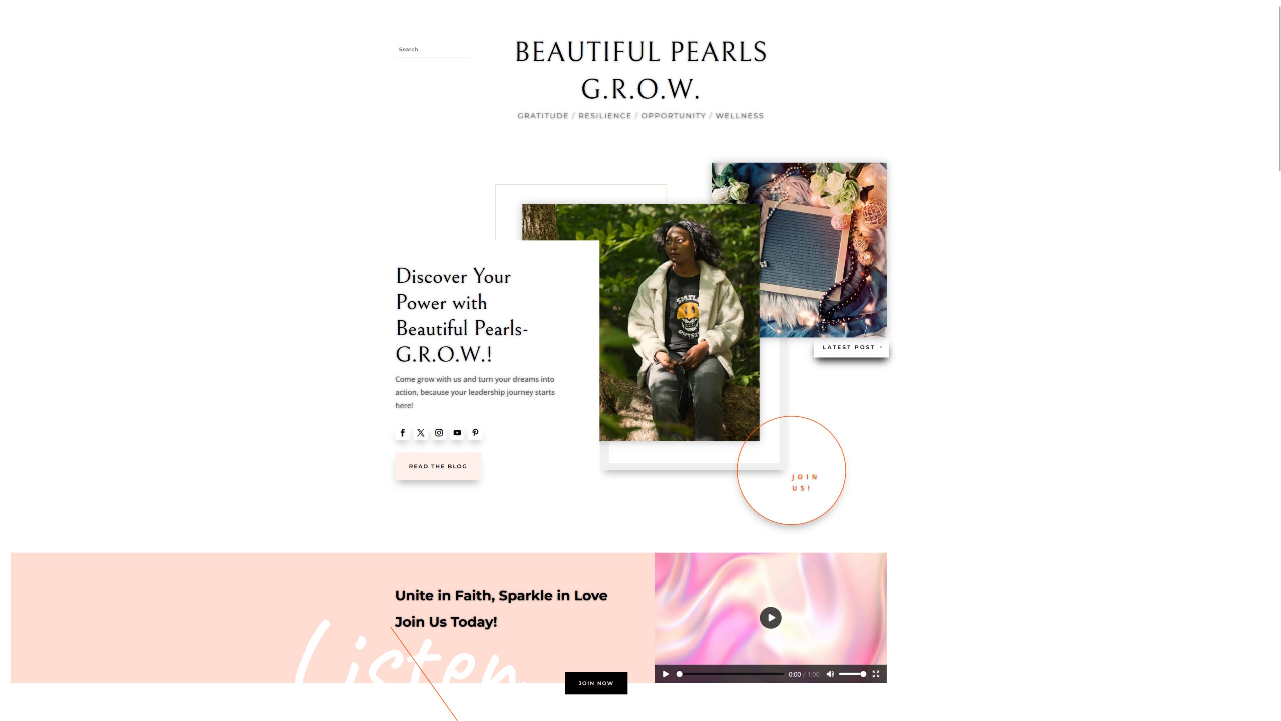 Beautiful Pearls G.R.O.W.